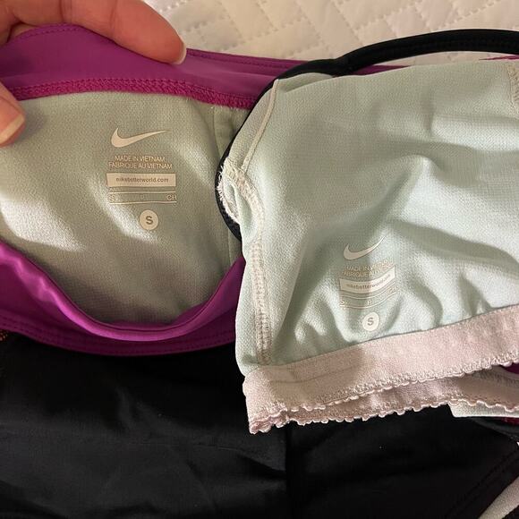 Nike RARE Womens sz S Athletic Set Booty Shorts & Racerback Tank Sport Matching - Picture 12 of 12